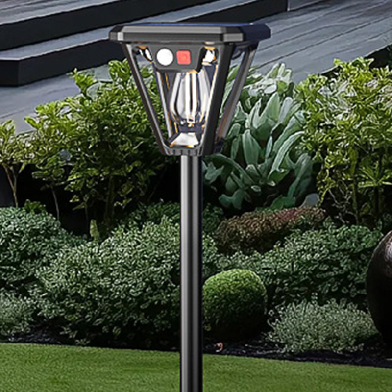 Contemporary Industrial Human Body Sensing LED Solar Waterproof Lawn Insert Light For Outdoor Patio | Bowlift