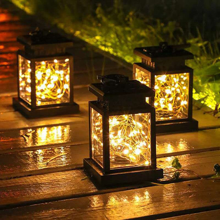 Contemporary Industrial Square Star LED Solar Waterproof Landscape Lawn Light For Garden | Bowlift