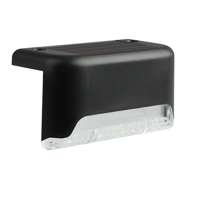 Contemporary Industrial PP Square Waterproof LED Solar Outdoor Step Light For Garden | Bowlift