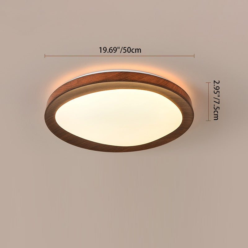 BowLift | Simplicity Iron Acrylic Round LED Ceiling Lamp for Bedroom