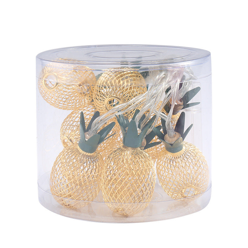 BowLift | Modern Art Deco Small Pineapple PVC LED String Light For Living Room