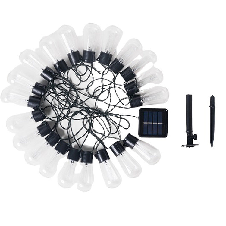 Modern Minimalist Round Long Line Glass Iron LED String Light For Garden | Bowlift