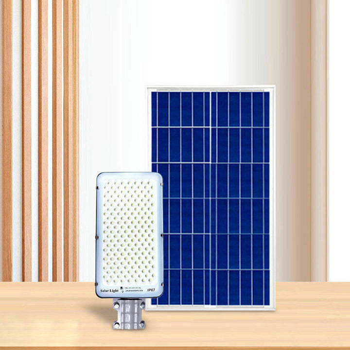 Modern Simplicity Rectangle Solar Waterproof ABS LED Wall Sconce Lamp For Garden | Bowlift