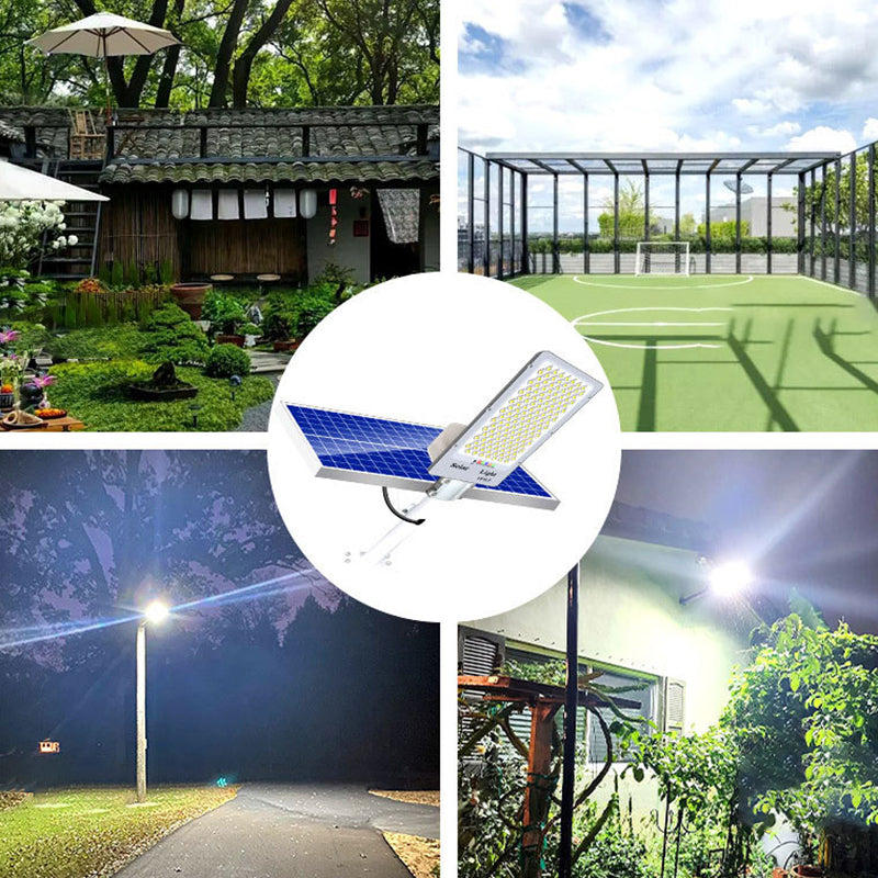 Modern Simplicity Rectangle Solar Waterproof ABS LED Wall Sconce Lamp For Garden | Bowlift