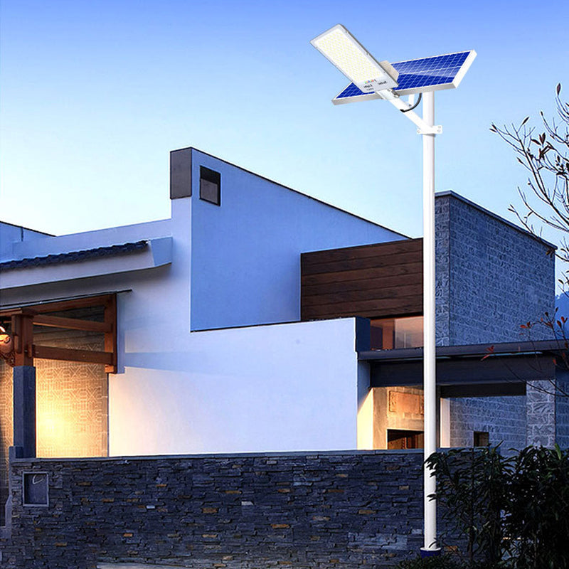 Modern Simplicity Rectangle Solar Waterproof ABS LED Wall Sconce Lamp For Garden | Bowlift