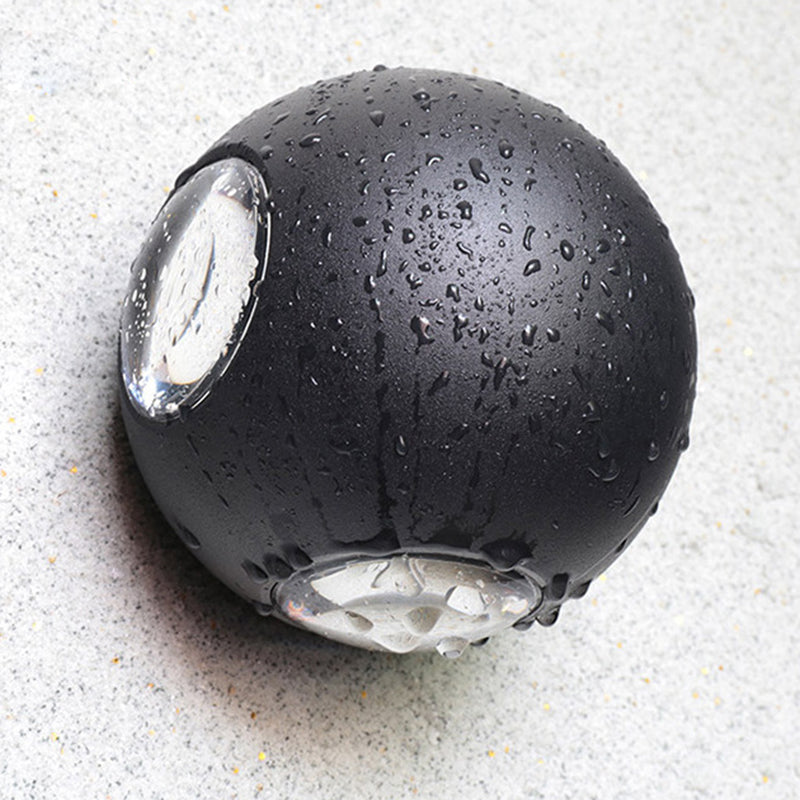 Modern Minimalist Round Square Orb Lens Aluminum LED Wall Sconce Lamp For Garden | Bowlift