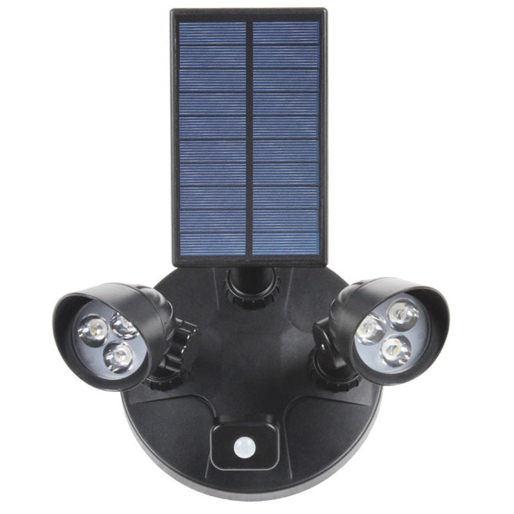 Modern Simplicity Solar Waterproof ABS PC Surveillance Camera Rotatable Motion Sensor LED Wall Sconce Lamp For Outdoor Patio | Bowlift