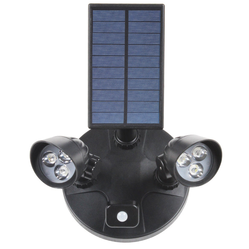 Modern Simplicity Solar Waterproof ABS PC Surveillance Camera Rotatable Motion Sensor LED Wall Sconce Lamp For Outdoor Patio | Bowlift