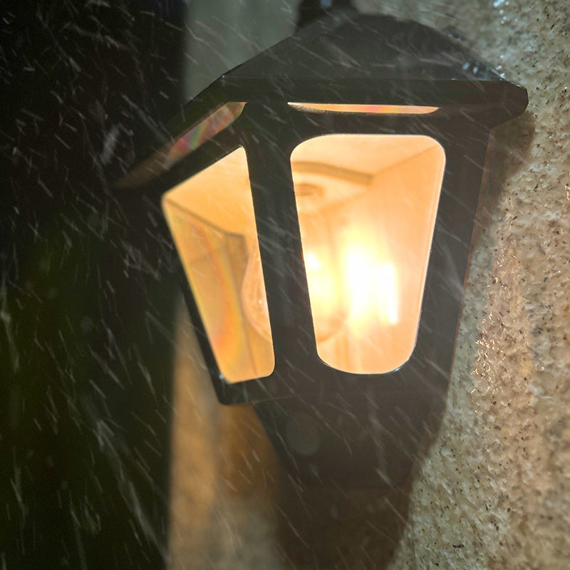 Contemporary Retro Solar Waterproof ABS Lighthouse LED Wall Sconce Lamp For Outdoor Patio | Bowlift