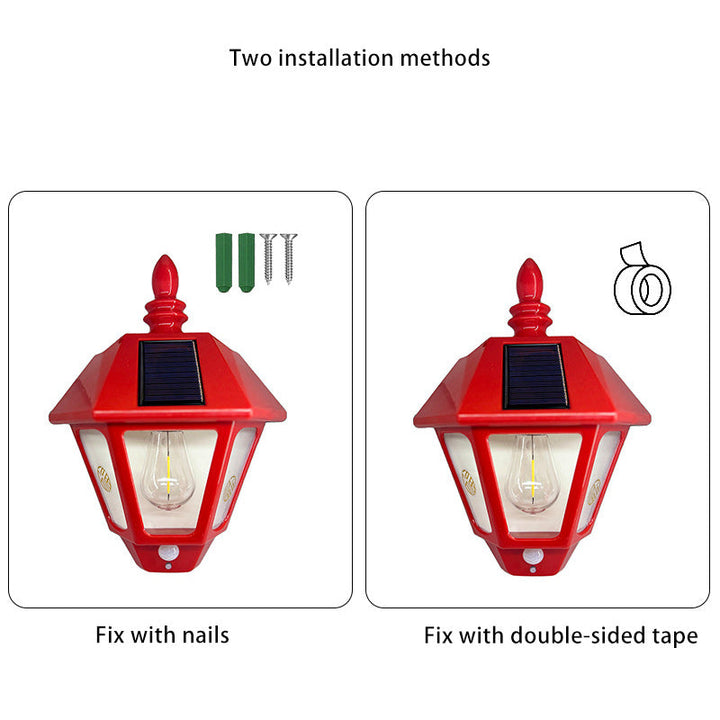 Contemporary Retro Solar Waterproof ABS Lighthouse LED Wall Sconce Lamp For Outdoor Patio | Bowlift