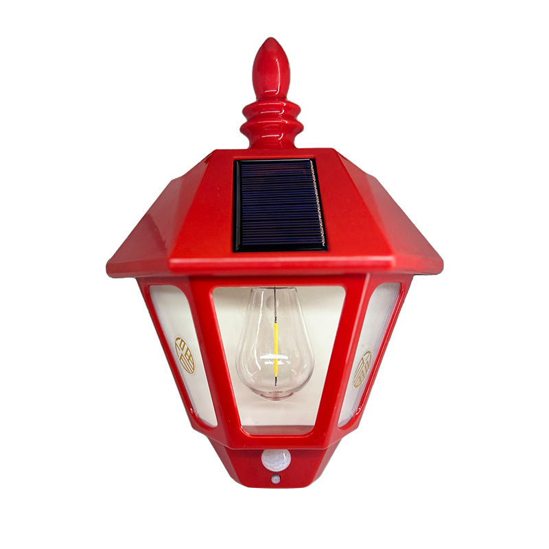 Contemporary Retro Solar Waterproof ABS Lighthouse LED Wall Sconce Lamp For Outdoor Patio | Bowlift