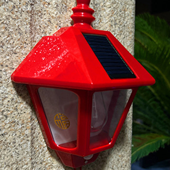 Contemporary Retro Solar Waterproof ABS Lighthouse LED Wall Sconce Lamp For Outdoor Patio | Bowlift