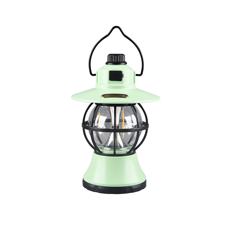 Contemporary Retro Waterproof Rechargeable/Battery ABS PS PP Steel Lantern Hanging LED Table Lamp Outdoor Light For Garden | Bowlift