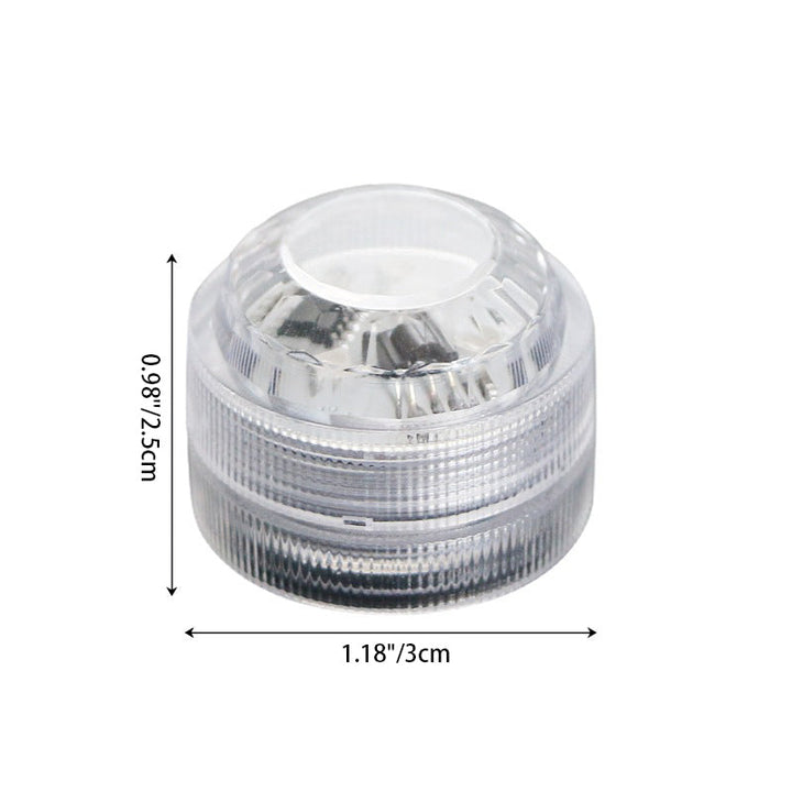 BowLift | Modern Simplicity waterproof Battery PS round underwater LED landscape lighting outdoor light for outdoor patio