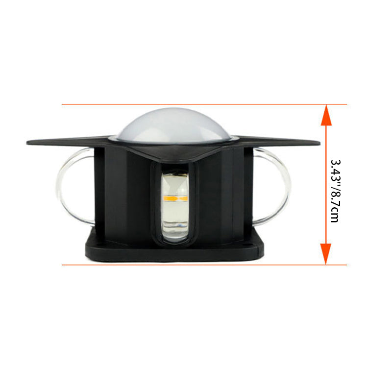 Contemporary Creative Waterproof Aluminum Acrylic PC Cross Star LED Wall Sconce Lamp For Outdoor Patio | Bowlift
