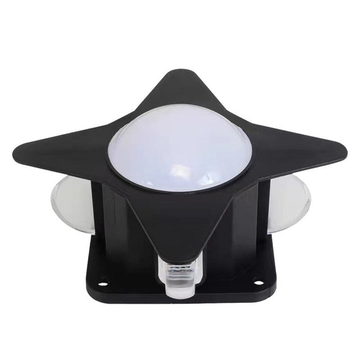 Contemporary Creative Waterproof Aluminum Acrylic PC Cross Star LED Wall Sconce Lamp For Outdoor Patio | Bowlift