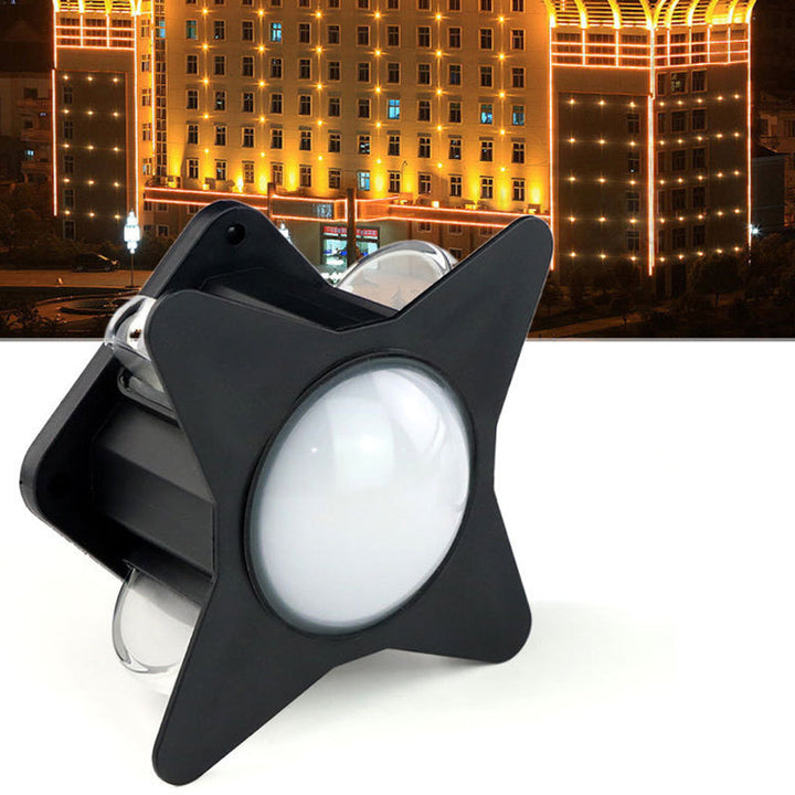 Contemporary Creative Waterproof Aluminum Acrylic PC Cross Star LED Wall Sconce Lamp For Outdoor Patio | Bowlift