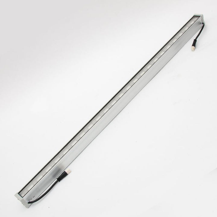 Modern Simplicity Waterproof Aluminum Reinforced Glass Strip Rectangular LED Wall Sconce Lamp For Outdoor Patio | Bowlift