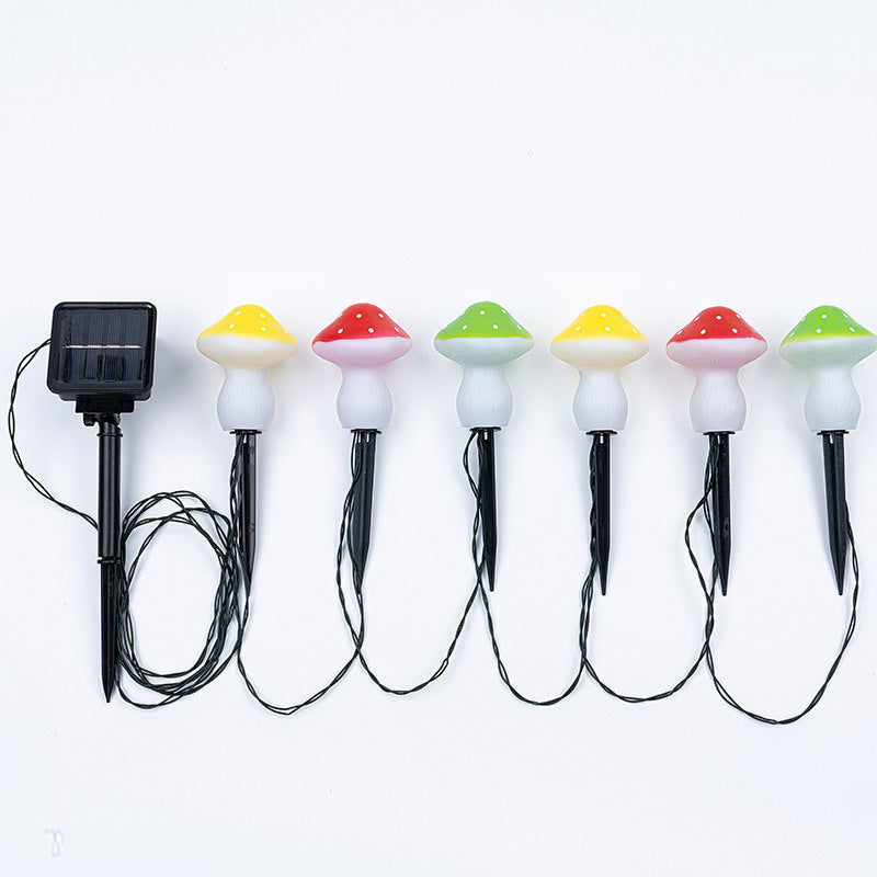 BowLift | Modern Art Deco Solar Waterproof ABS Mushroom Decoration LED String Lights Outdoor Light For Garden