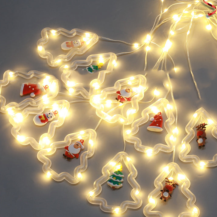 BowLift | Modern Art Deco USB Battery Waterproof Christmas Tree PVC PS LED String Lights For Bedroom