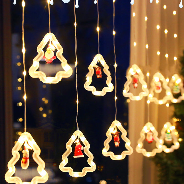 BowLift | Modern Art Deco USB Battery Waterproof Christmas Tree PVC PS LED String Lights For Bedroom