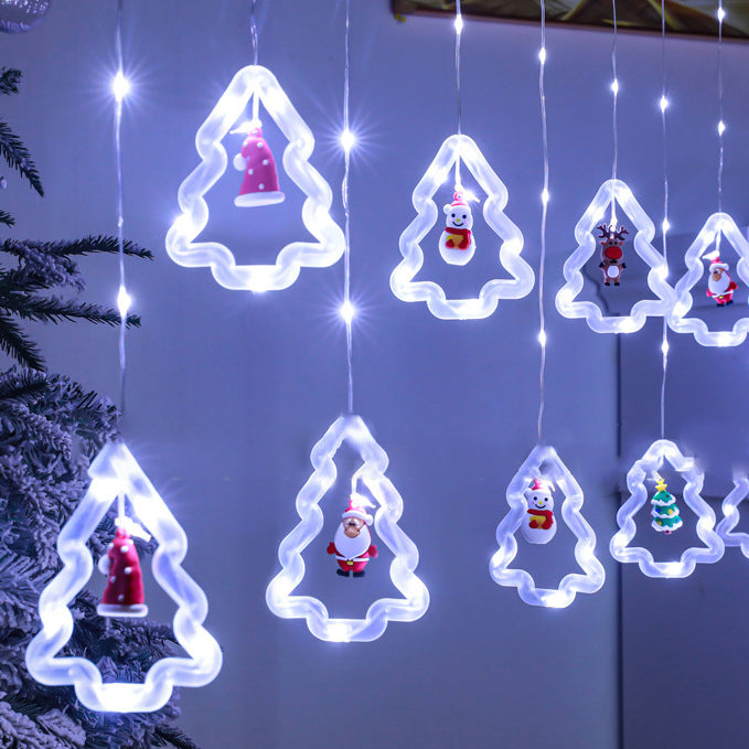 BowLift | Modern Art Deco USB Battery Waterproof Christmas Tree PVC PS LED String Lights For Bedroom