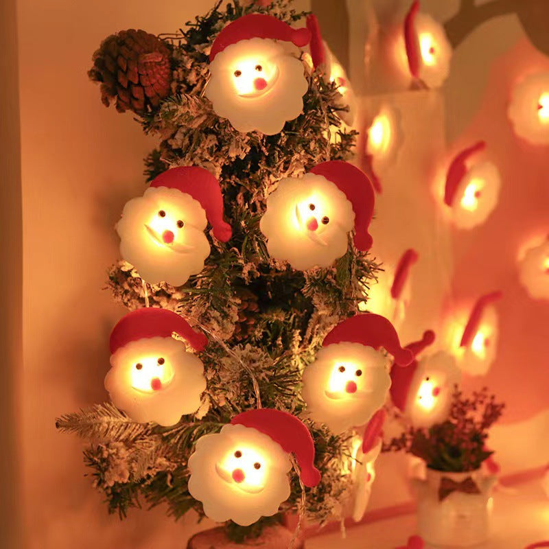 BowLift | Modern Art Deco Battery Copper Wire Blanket Santa Snowman Deer Cartoon Decoration LED String Lights For Entertainment Room
