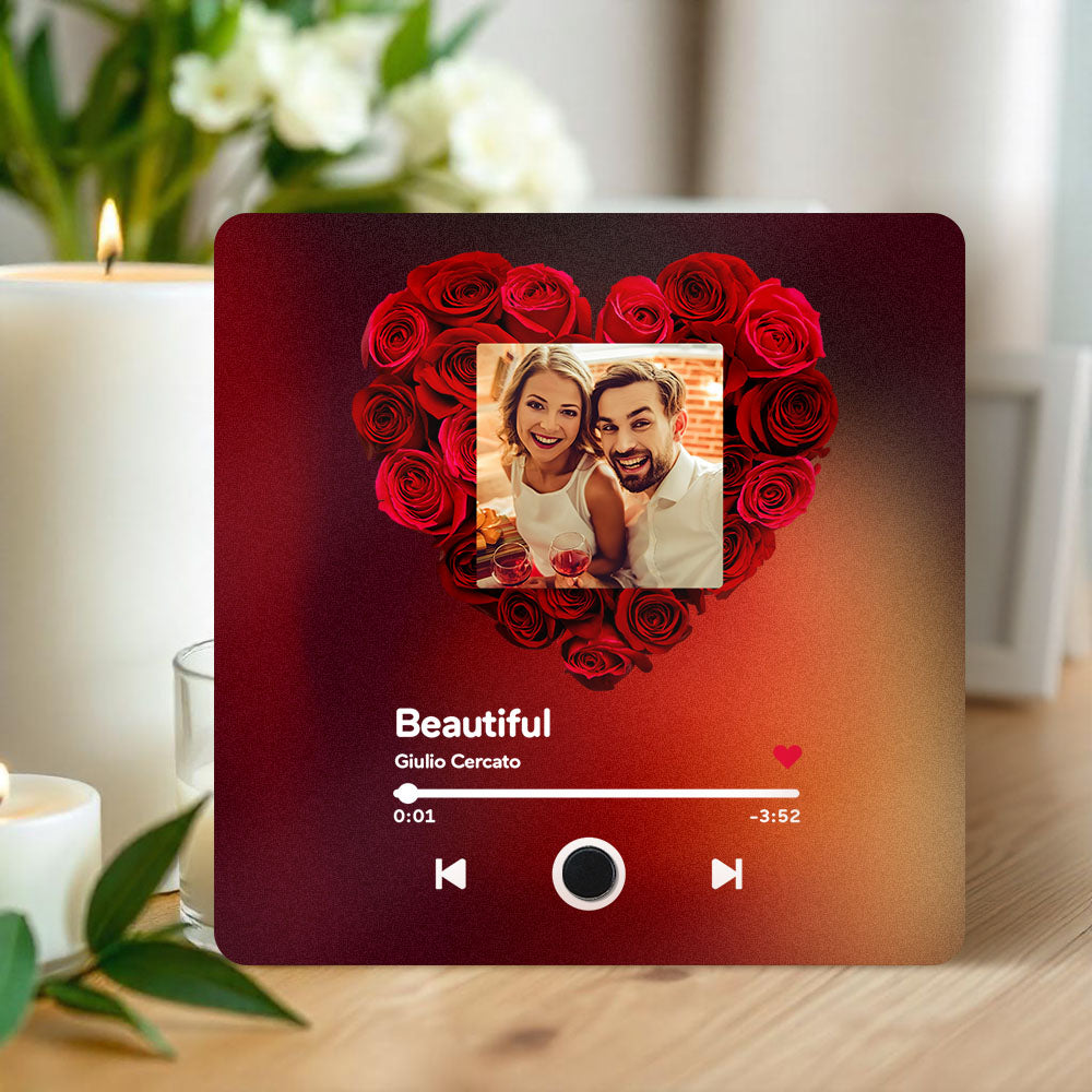 Custom Fridge Magnet With Photo Album | Bowlift