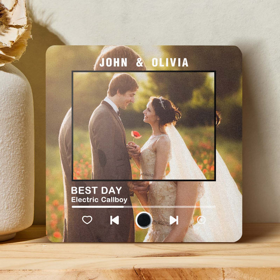 Custom Fridge Magnet With Photo Album | Bowlift