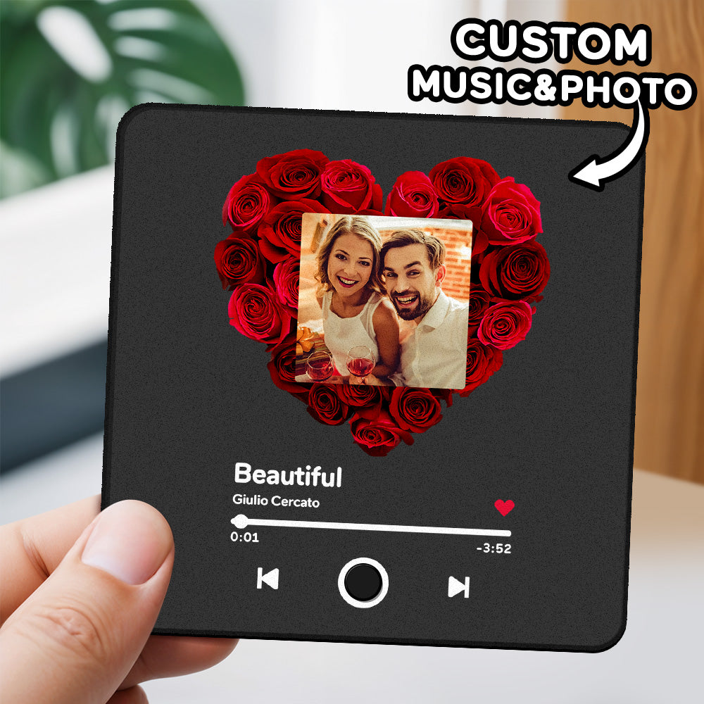 Custom Fridge Magnet With Photo Album | Bowlift