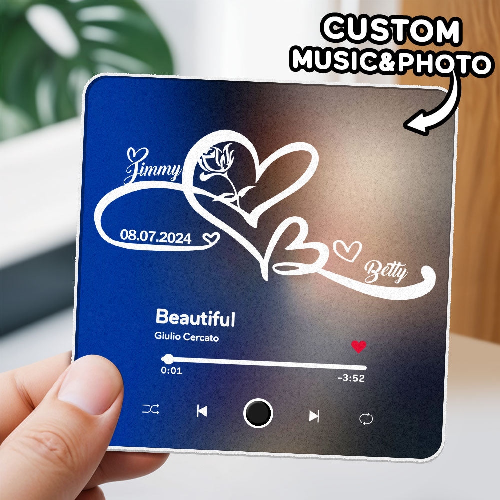 Custom Fridge Magnet With Photo Album | Bowlift