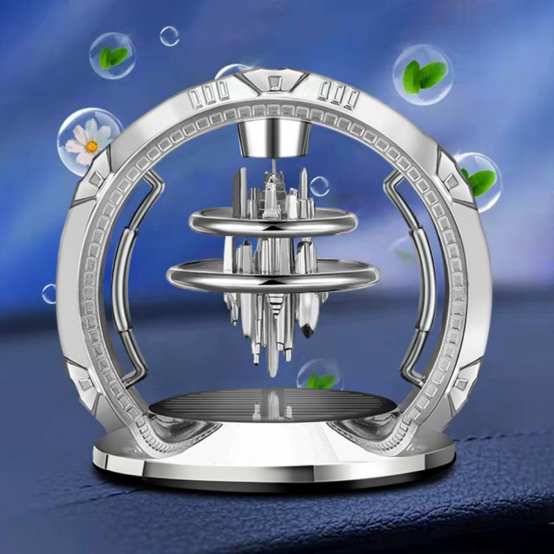 BowLift | Solar-Powered Rotating Car Aromatherapy Diffuser