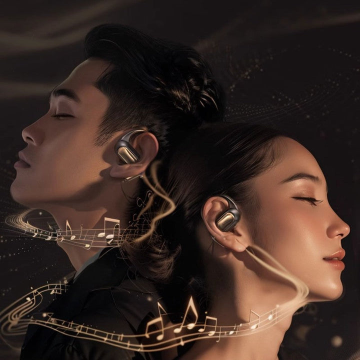 BowLift | Wireless Noise-Canceling Bluetooth Earbuds With Ear Hooks