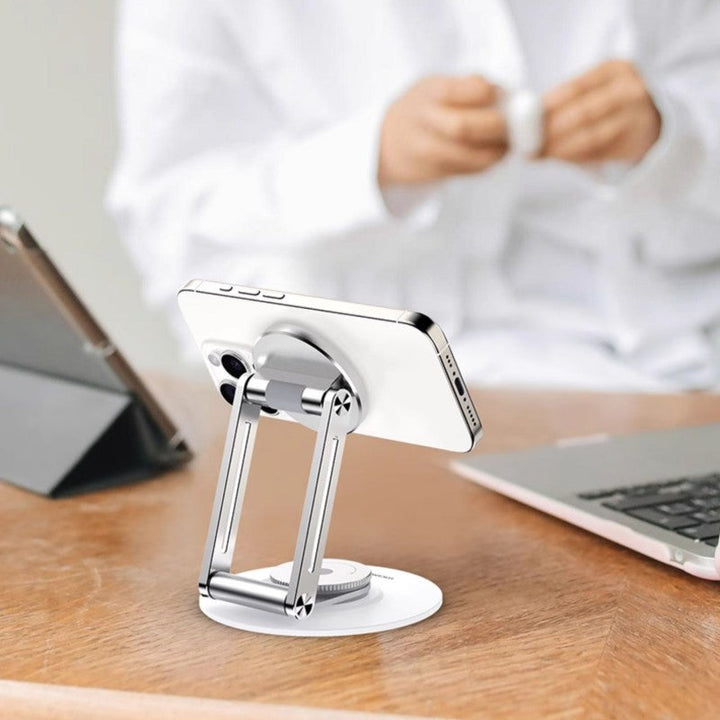 BowLift | Alloy Magnetic Adsorption Rotating Folding Multi-angle Phone Stand