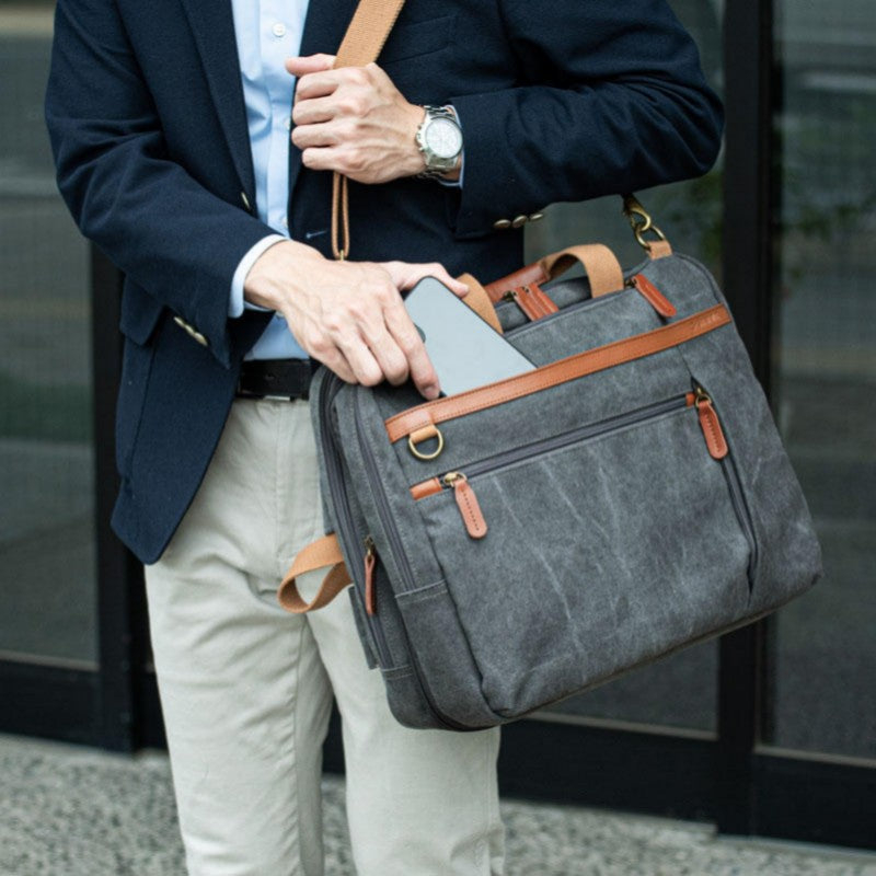BowLift | Retro Casual Crossbody Backpack With Laptop Compartment