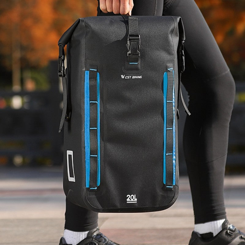 BowLift | Waterproof Expandable Pannier Bag For Bicycle Rear Seat