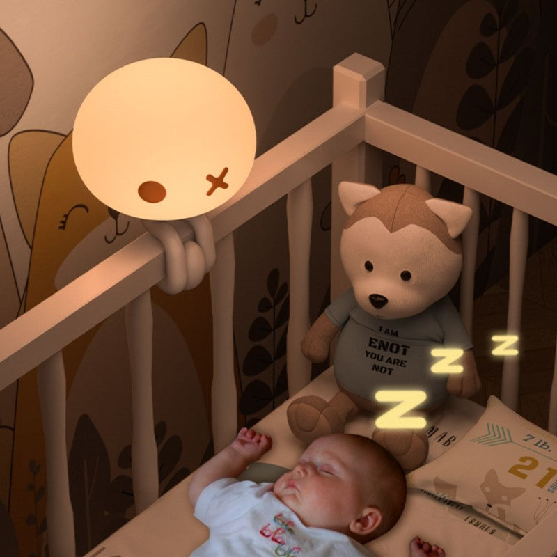 BowLift | Bedroom Silicone Companion Clap-On Night Light
