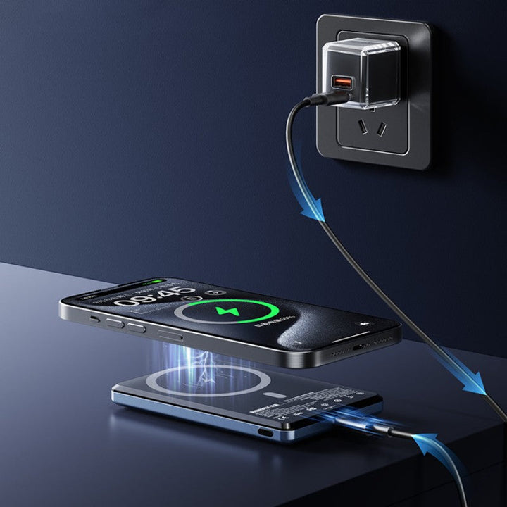 BowLift | Ultra-Slim And Portable Magnetic Wireless Power Bank
