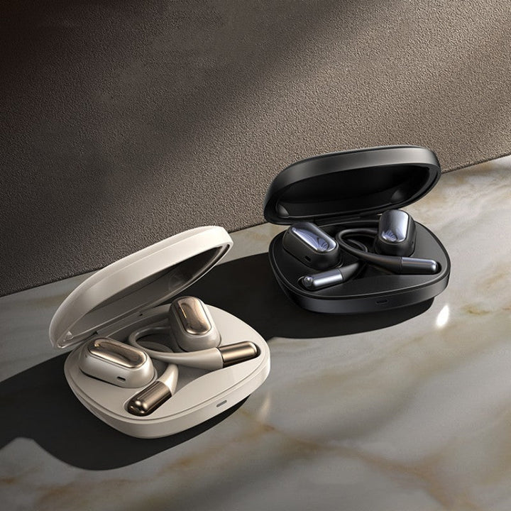 BowLift | Wireless Noise-Canceling Bluetooth Earbuds With Ear Hooks