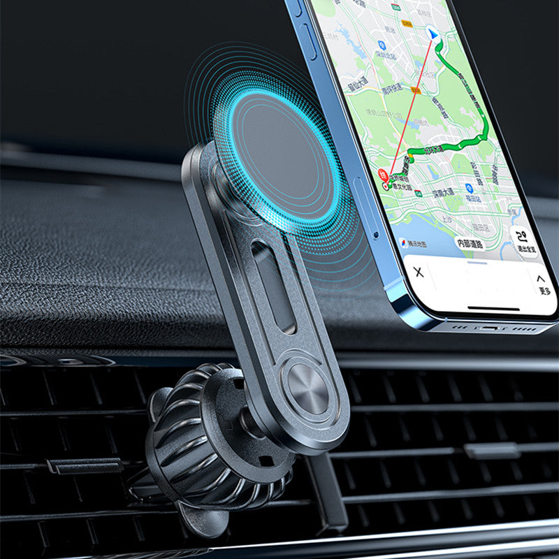 BowLift | Magnetic Aluminum Alloy Rotatable Car Phone Holder