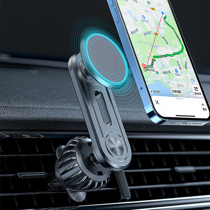BowLift | Magnetic Aluminum Alloy Rotatable Car Phone Holder