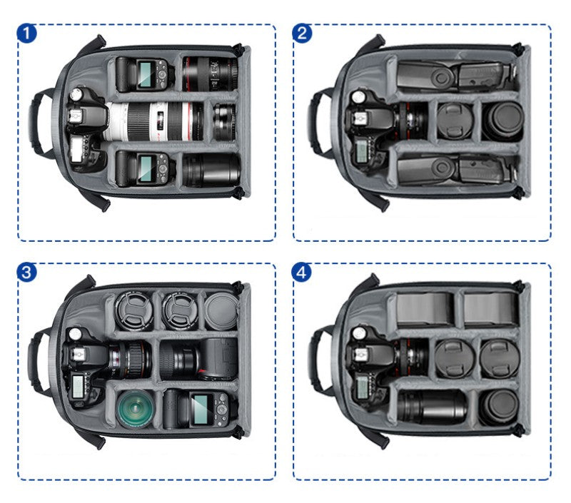BowLift | Outdoor Convenient Dual Shoulder Camera Storage Backpack