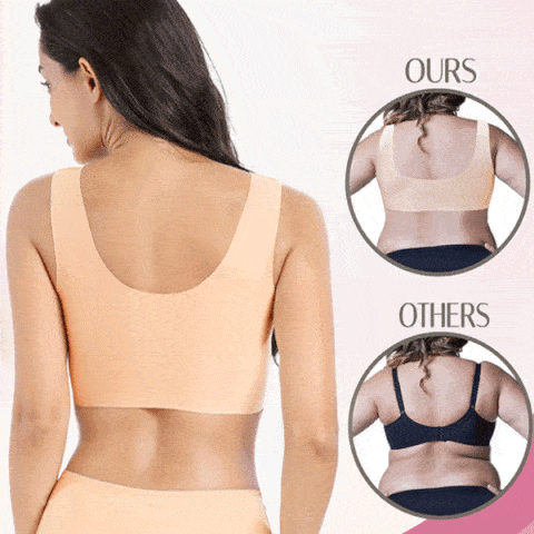 BowLift | Thin Section Seamless Ring Gather Bra
