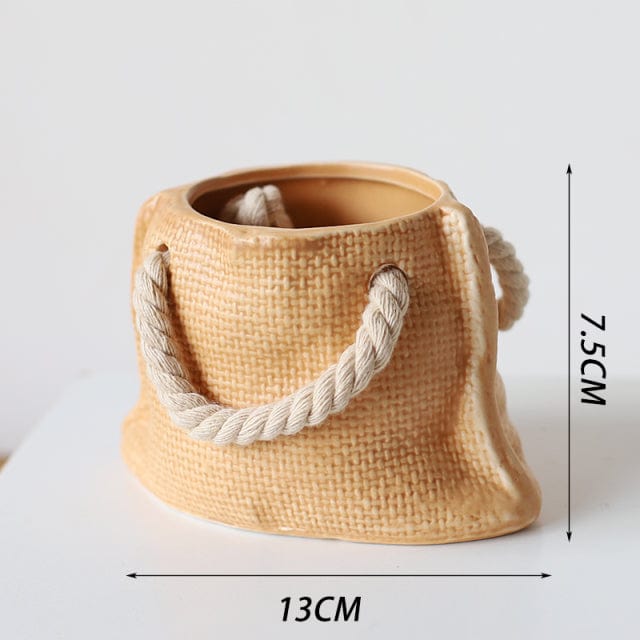Bag shape plant pots Bowlift