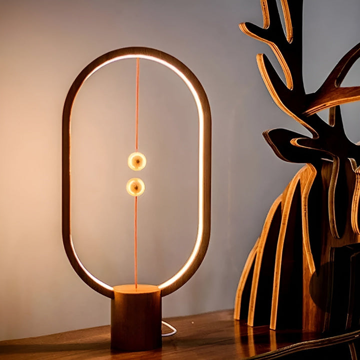 BowLift | Elegant LED BalanceGlow Lamp – Refined Atmosphere & USB Charging