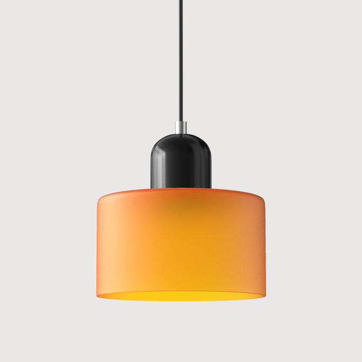 BowLift | Modern Lamp with Colored Glass and Geometric Shape