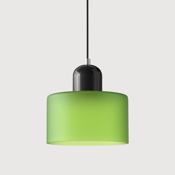 BowLift | Modern Lamp with Colored Glass and Geometric Shape