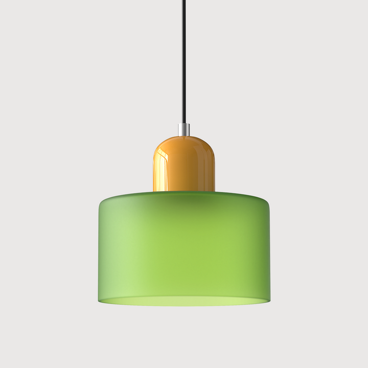 BowLift | Modern Lamp with Colored Glass and Geometric Shape
