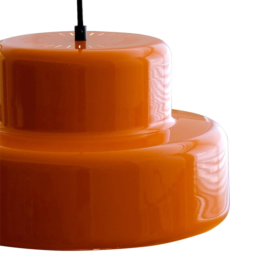 BowLift | Bauhaus Glow Light - Enchanting Orange pendant light for the dining room