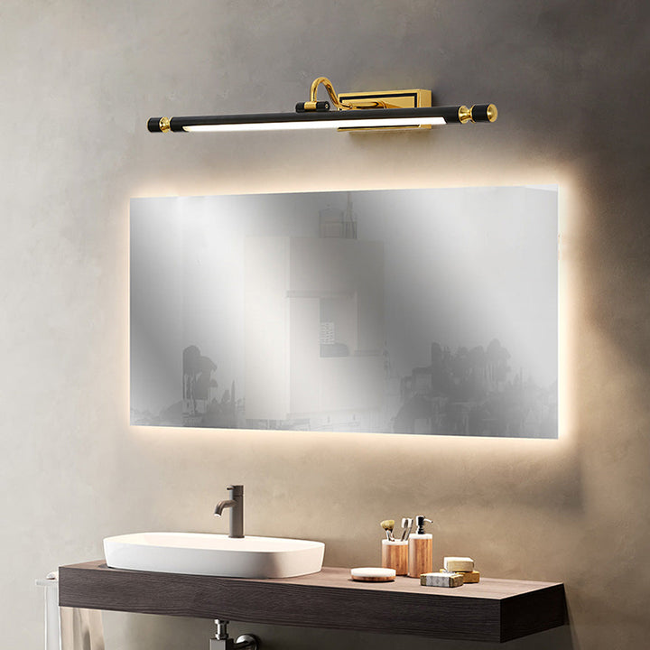 Luxury Black-Gold Mirror Lamp – LumoGold | Bowlift